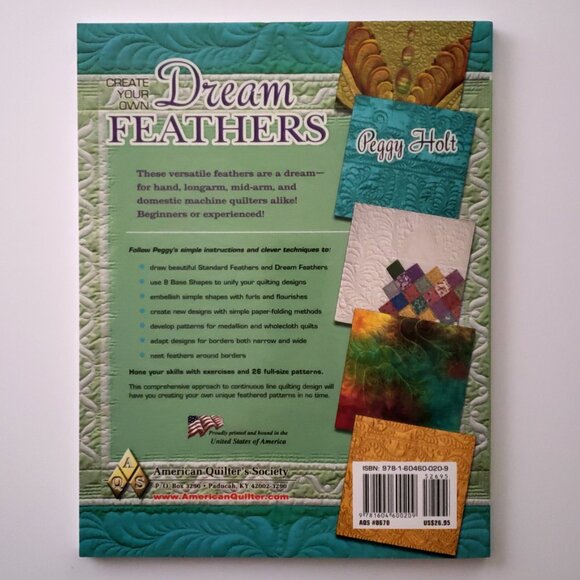 Feather Quilting Books, Bundle of 3 BRAND NEW for Home Machine or Longarm - Picture 4 of 5